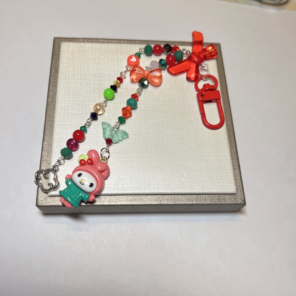 Sanrio red Melody keychain